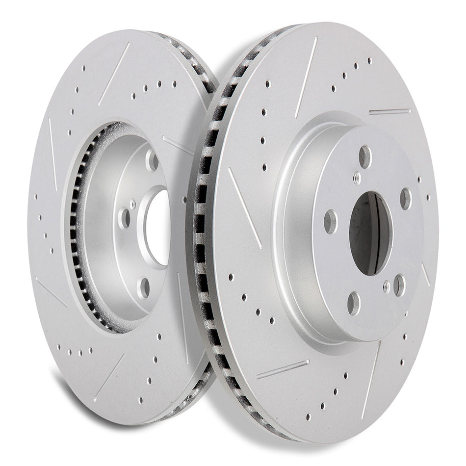 Front Brake Discs Rotors For 09-19 Toyota Corolla 09-13 Toyota Matrix