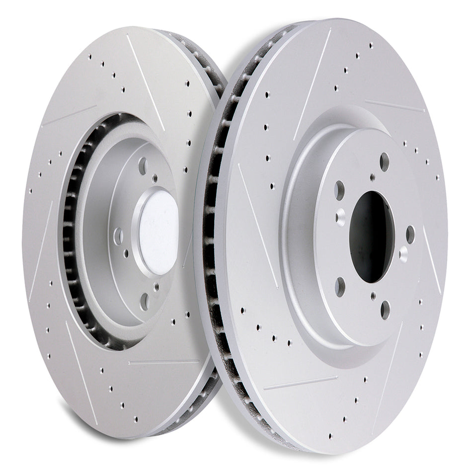Front Brake Discs Rotors For 07-13 Acura MDX 09-15 Honda Pilot