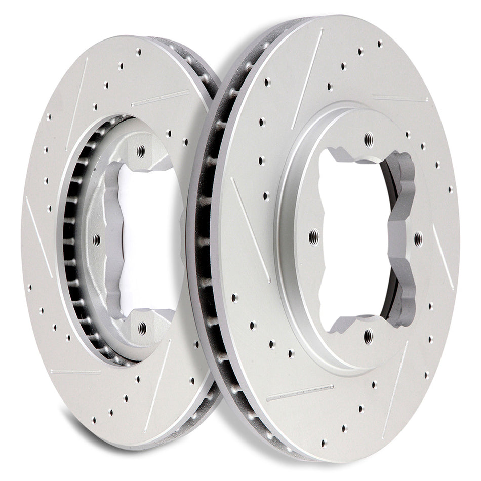 Front Brake Rotors 2 Pcs For 90-97 Honda Accord 97 Acura CL 2.2L