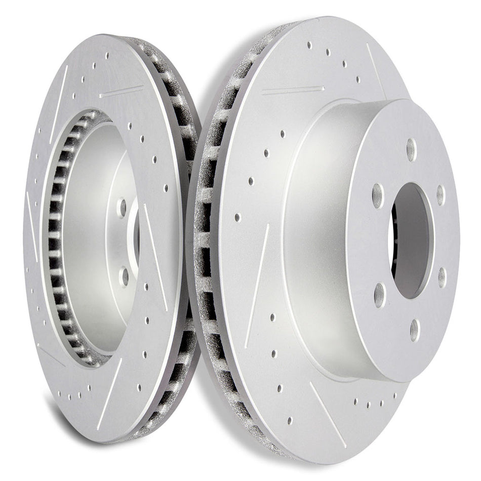 Front 285.8mm 6Lug Brake Discs Rotors For 97-02 Dodge Dakota 98-02 Dodge Durango