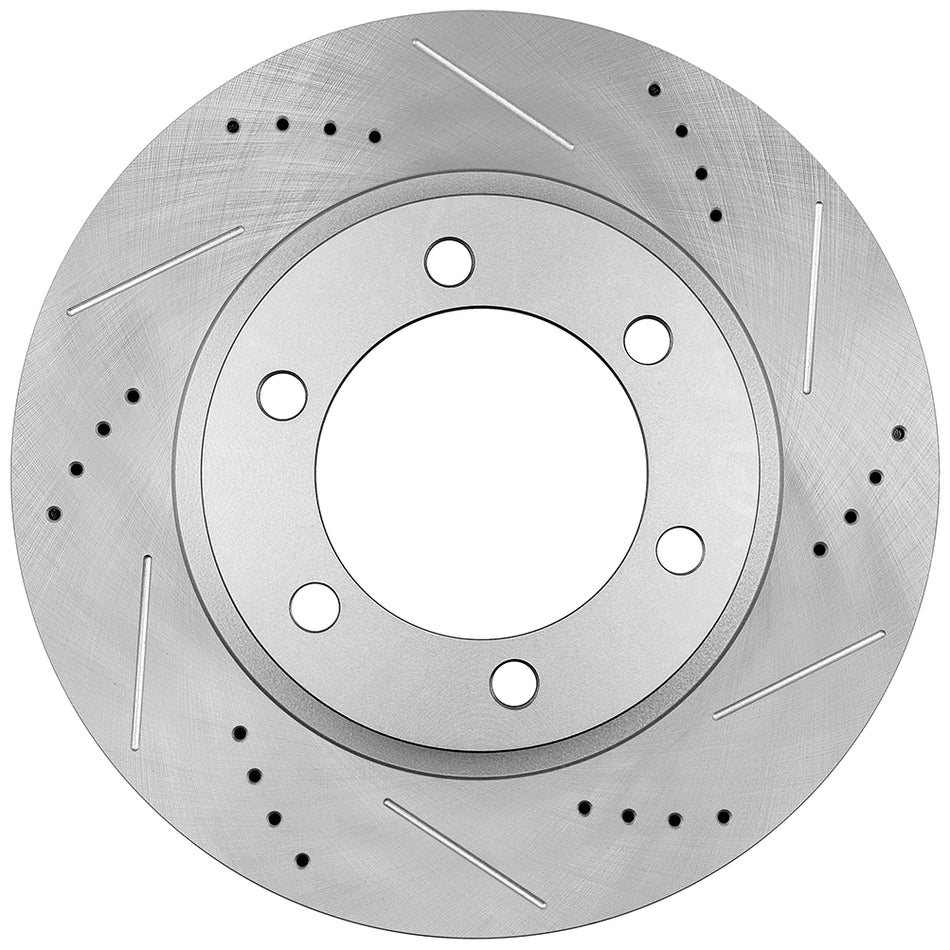 Front Ceramic Brake Rotors & Pads For 03-09 Toyota 4Runner 05-19 Toyota Tacoma