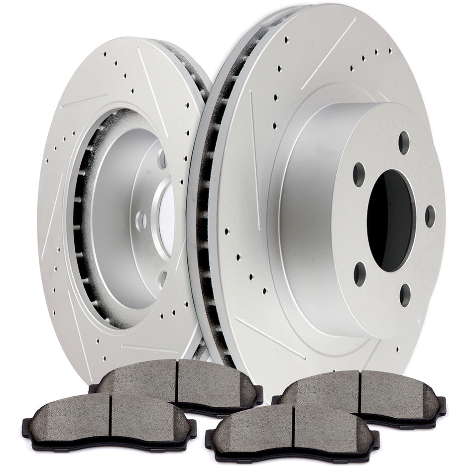 Ceramic Brake Pads And Rotors 03-11 Ford Ranger 03-07 Mazda B3000 Front