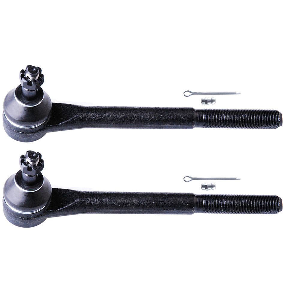 2PCS Front Steering Front Outer Tie Rod End Links Fits 1998-2004 Chevrolet S10
