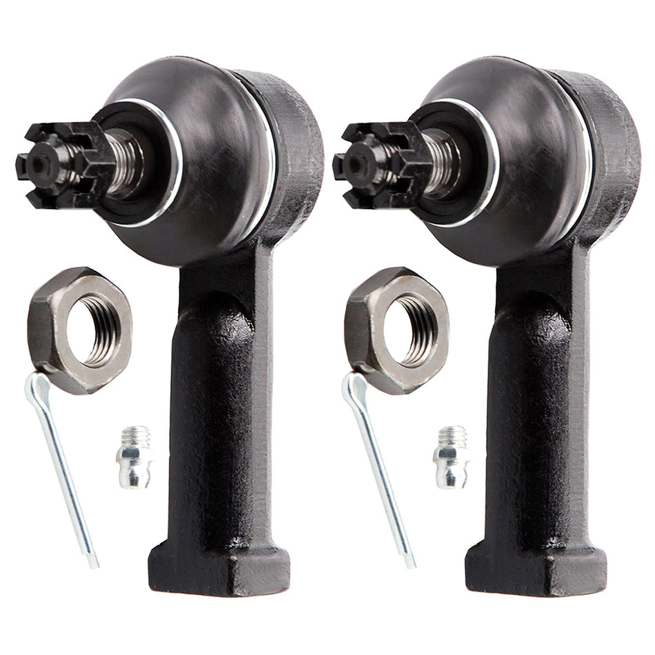 2Pcs For 91-1992 1993 Mazda B2200 B2600 ES2361 Suspension Outer Tie Rod Ends Kit