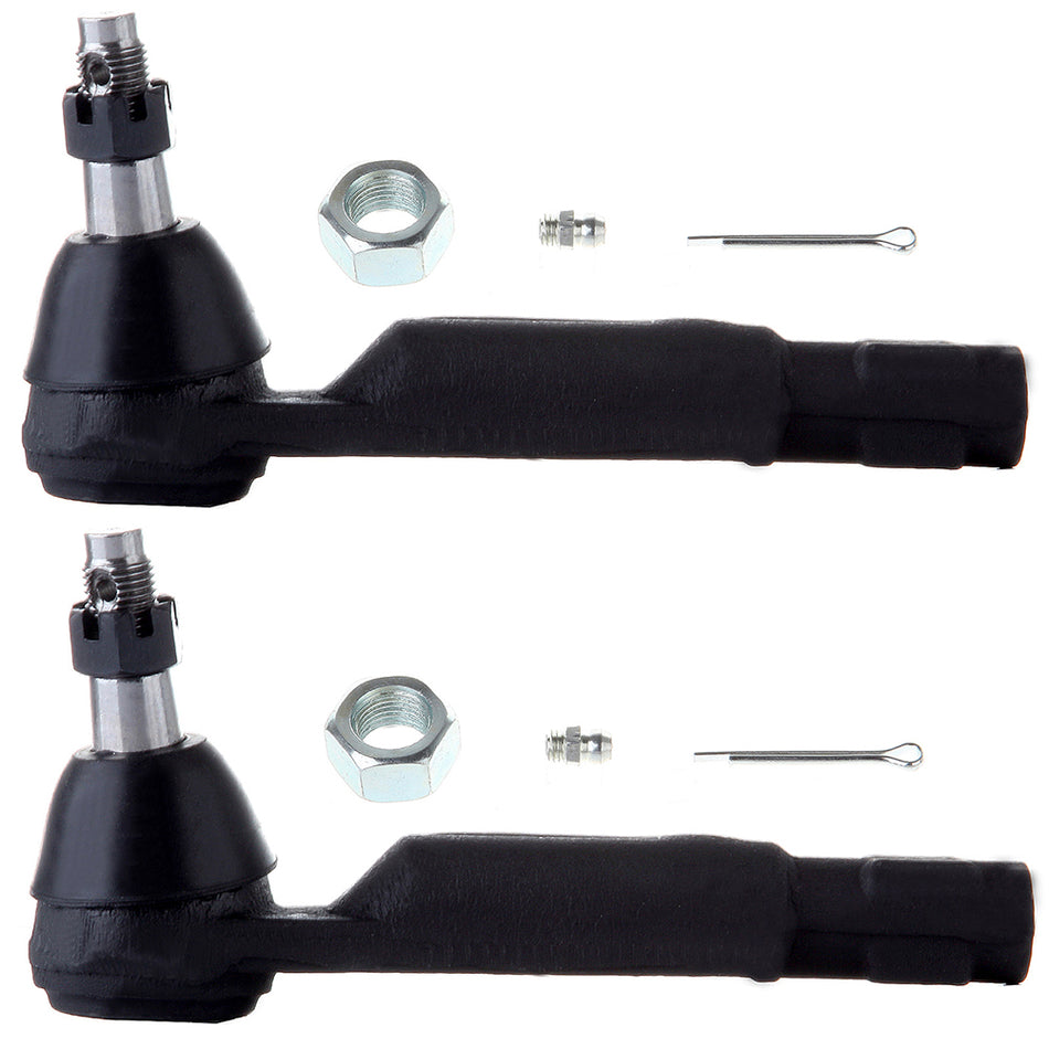 Front Outer Tie Rod Ends Kit For 82-93 Ford Mustang 82-83 Lincoln Continental 2Pcs