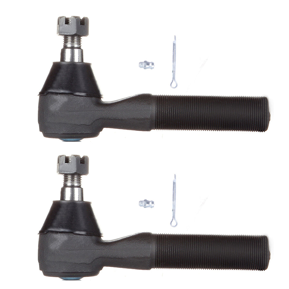 New Set of 2 Front Suspension Inner Tie Rod End Kit For 1992-1997 Ford F-350