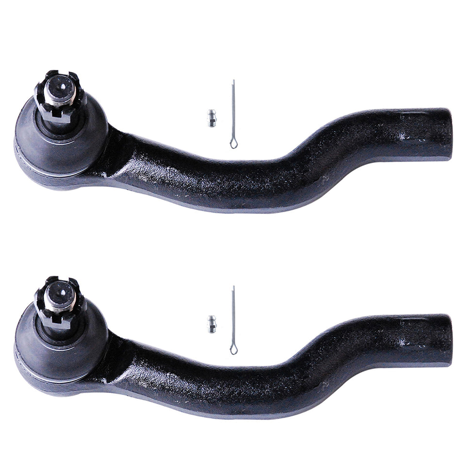 Front Left & Right Outer Tie Rod End Links Kit For Nissan Pathfinder & Frontier