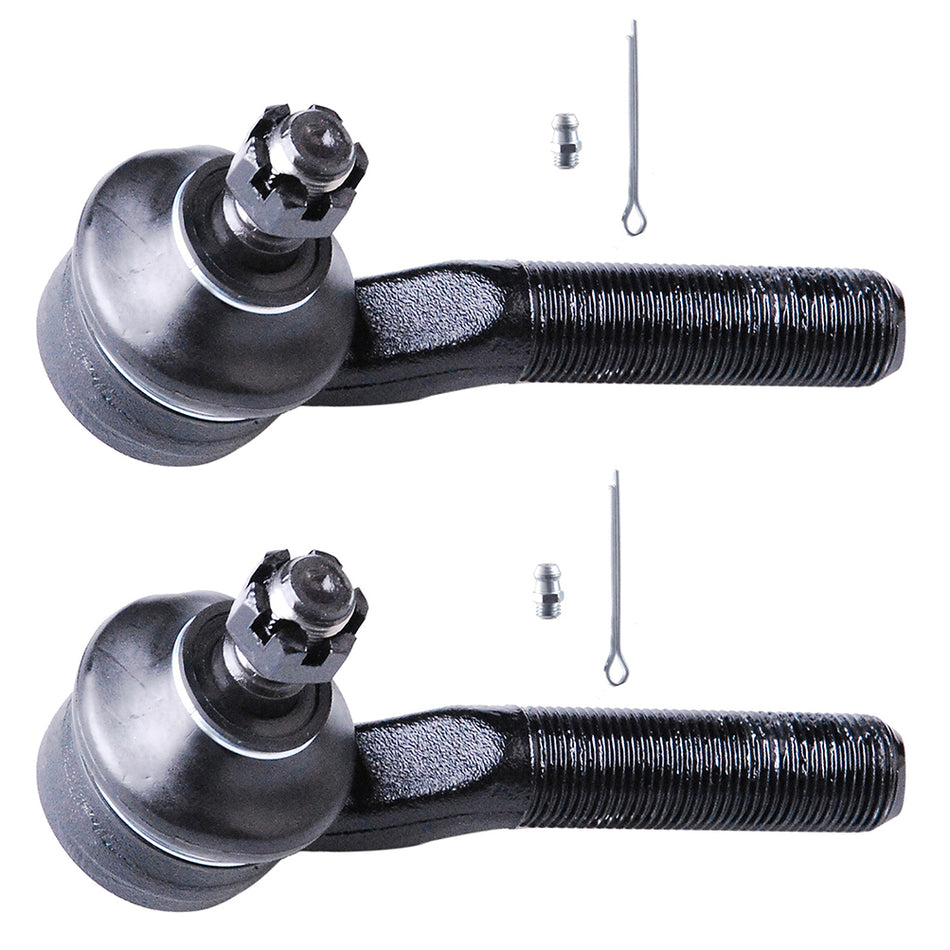 2Pcs Front Outer Tie Rod End Fits 1986-1997 Nissan D21 Pickup 2WD ES3052