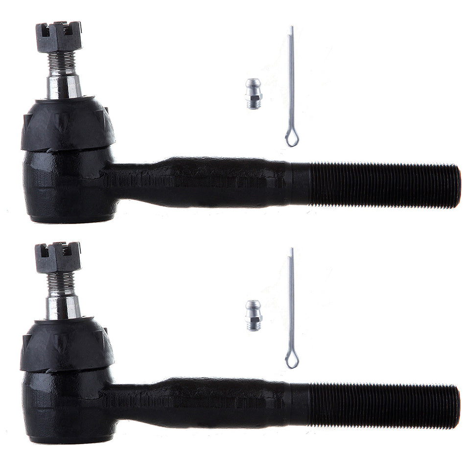 Front Outer Tie Rod Ends For 00-05 Ford Excursion 99-04 Ford F250 Super Duty 2Pcs
