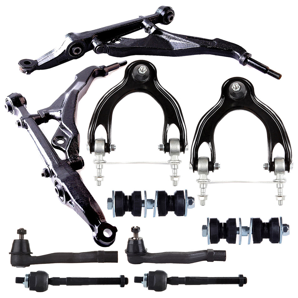 Suspension 10pcs Front Ball Joints Control Arms For 1993-97 Honda Civic del Sol