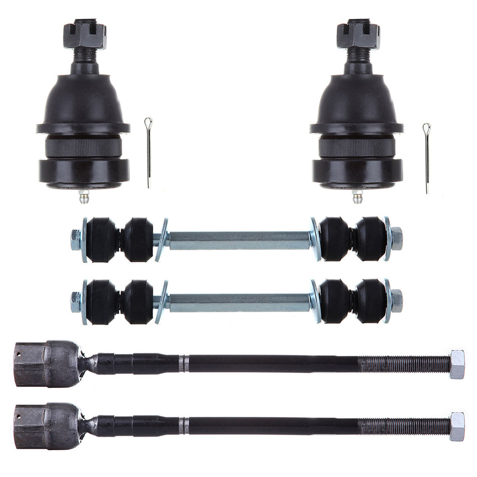 1994-2004 Ford Mustang Front Lower Steering Sway Bar Link Tie Rod End 6 Pcs