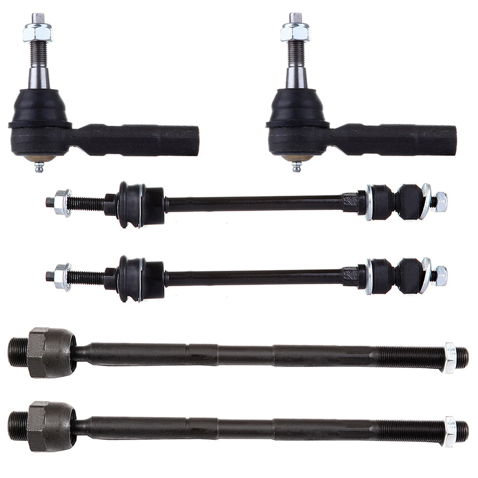 2002-2005 Dodge Ram 1500 Front Steering Inner Outer Tie Rod End Suspension Kit