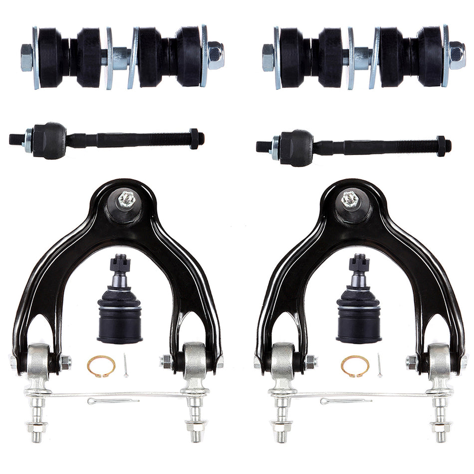 Front Control Arms Tie Rod Ends Kit For 92-95 Honda Civic 94-97 Acura Integra