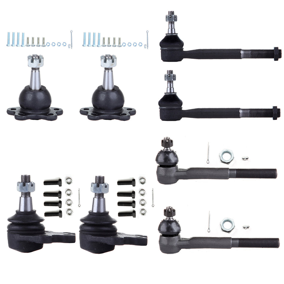 Front Ball Joints Tie Rods Suspension Kit For 93-94 Chevrolet Blzaer