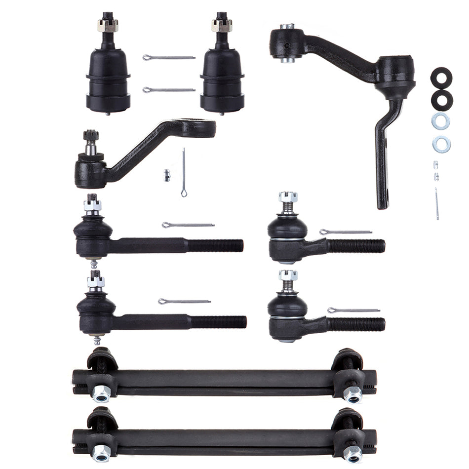 10pcs Front Tie Rod Ends Ball Joints For Lincoln Town Car Marquis Crown Victoria