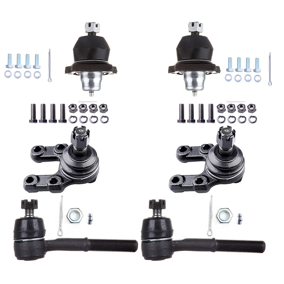 Front Tie Rod Ends Ball Joints For 86-94 Nissan D21 87-92 Nissan Pathfinder