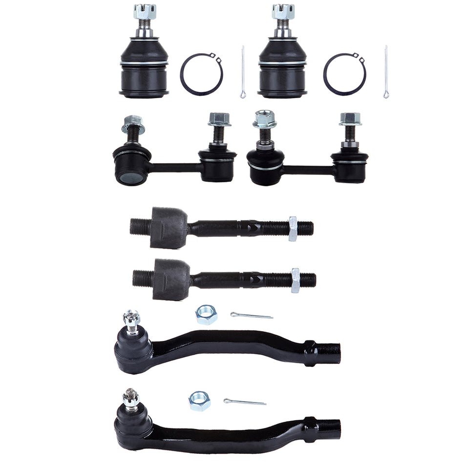 Front Tie Rod Ends Ball Joints For 01-03 Acura CL 99-03 Acura TL