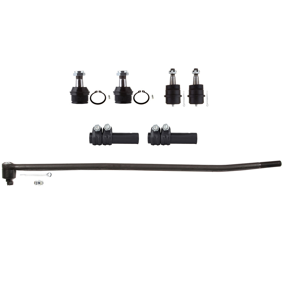 Suspension 7x Ball Joints Tie Rod Ends Kit For 1994-1997 Dodge Ram 1500 2500 4WD