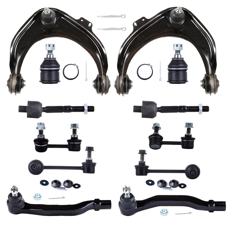 Ball Joints Control Arms Sway Bar Kit For 99-03 Acura TL 98-02 Honda Accord