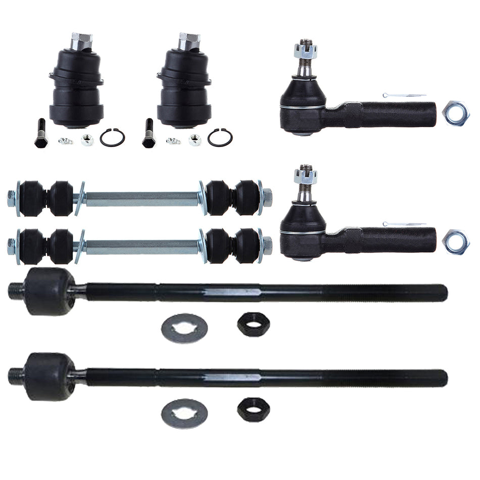 8pcs Front Tie Rod Ends Ball Joints For Dodge Plymouth Neon LX LE SE 2000-2003
