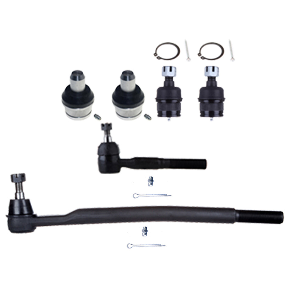 Front Tie Rod Ends Ball Joints For 99-04 Ford F250 F350 Super Duty 6Pcs