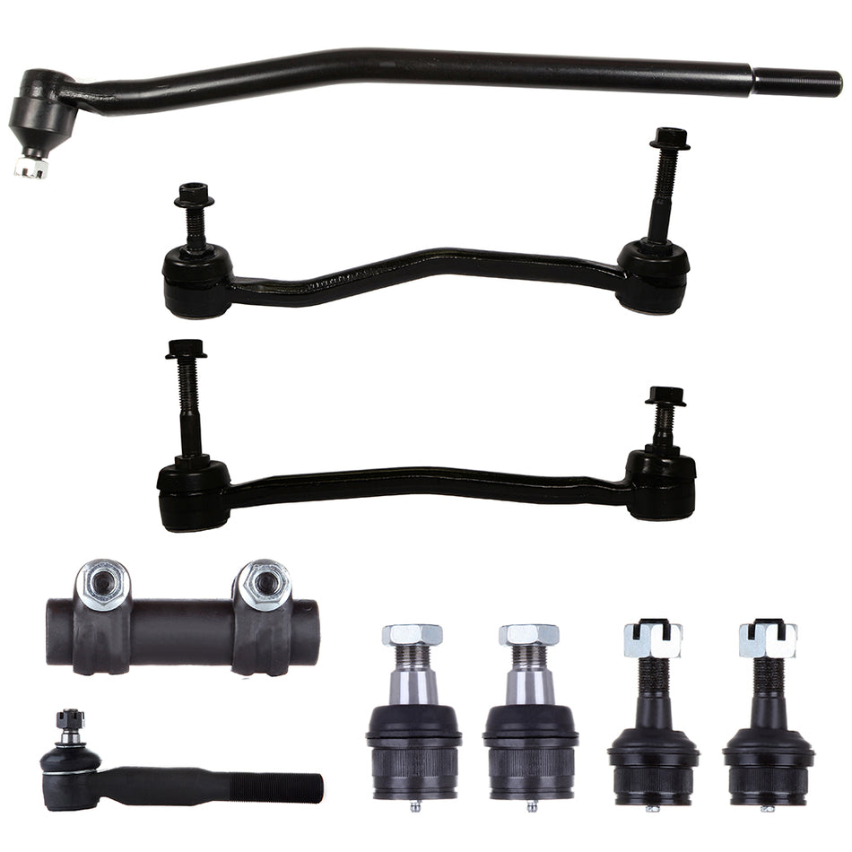 Suspension Ball Joint Tie Rod End Sway Bar Link For 00-05 Ford Excursion 00-04 Ford F-250 Super Duty