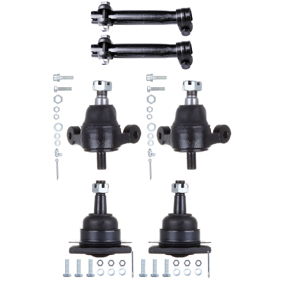 6pcs Front Ball Joints Adjusting Sleeve For Chevy Impala Biscayne Caprice