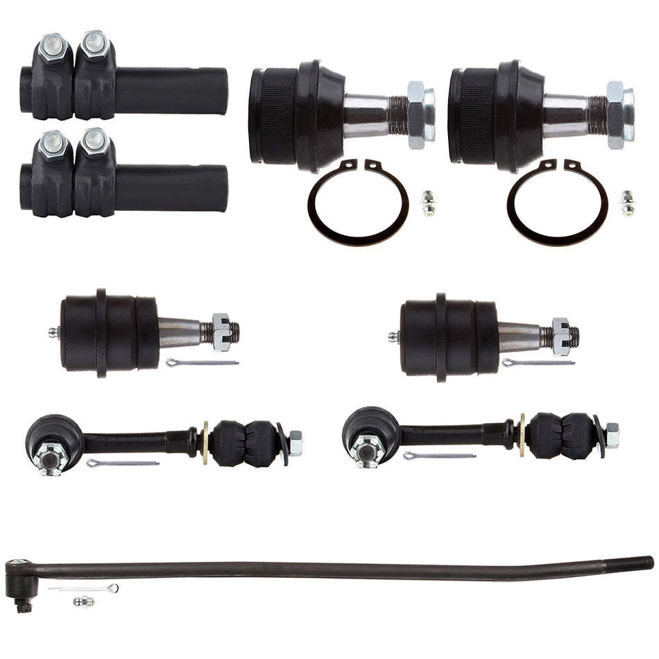 Suspension 9Pcs Stabilizer/Sway Bar Links Ball Joints Kit For Dodge Ram 1500 4WD
