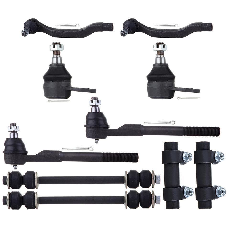 2000-2001 Dodge Ram 1500 Front Tie Rod Ends Ball Joints Sway Bars
