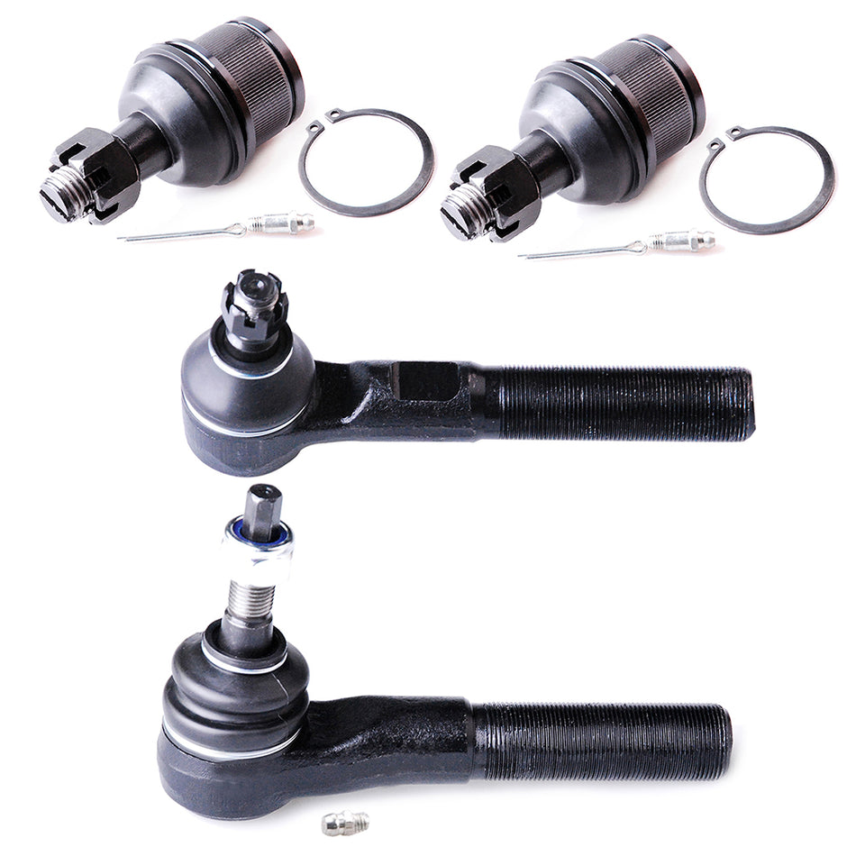 For Dodge Ram 1500 2500 3500 Front 4x Front Inner Outer Tie Rod Lower Ball Joint