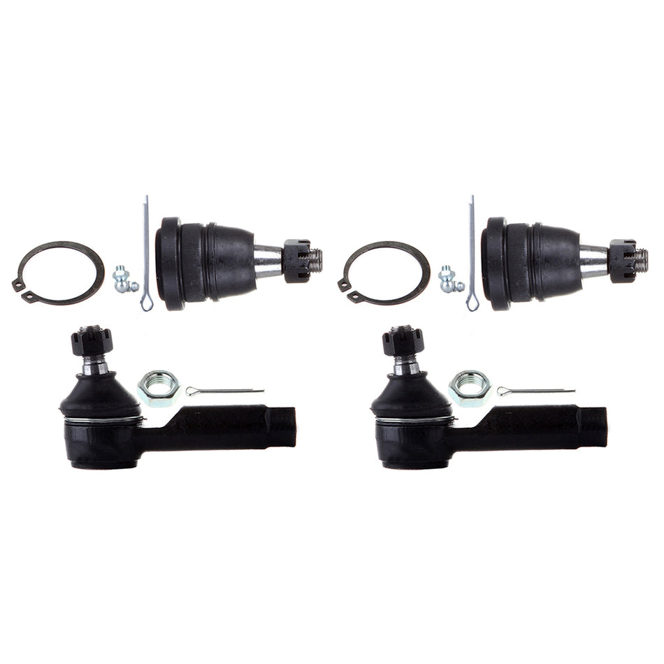 Front Ball Joints Tie Rod Ends Kit For 00-01 INFINITI I30 02-04 INFINITI I35 4 Pcs
