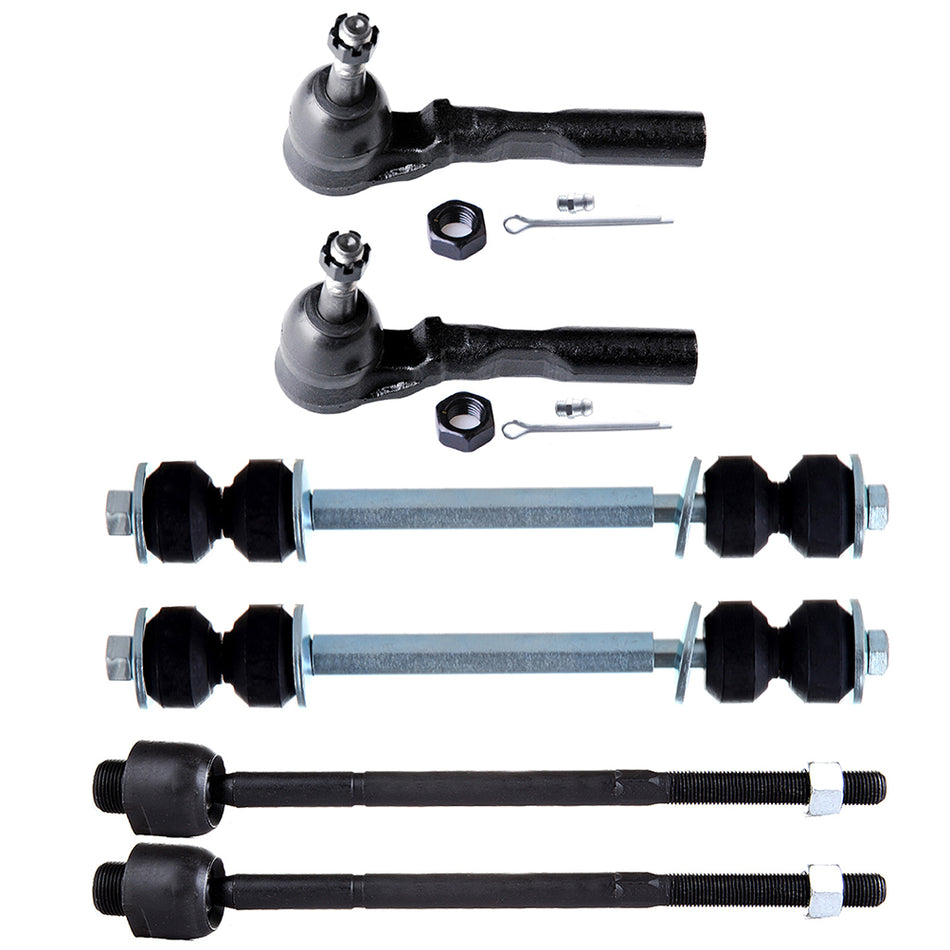 Front Stabilizer Sway Bar Link For 99-06 Chevrolet Silverado 1500 GMC Sierra 1500 6 Pcs