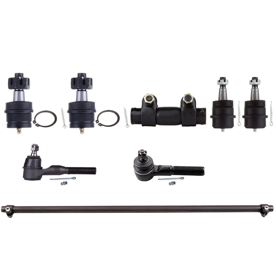 8Pieces Front Upper Lower Ball Joints Steering Part Fits 97-06 Jeep Wrangler