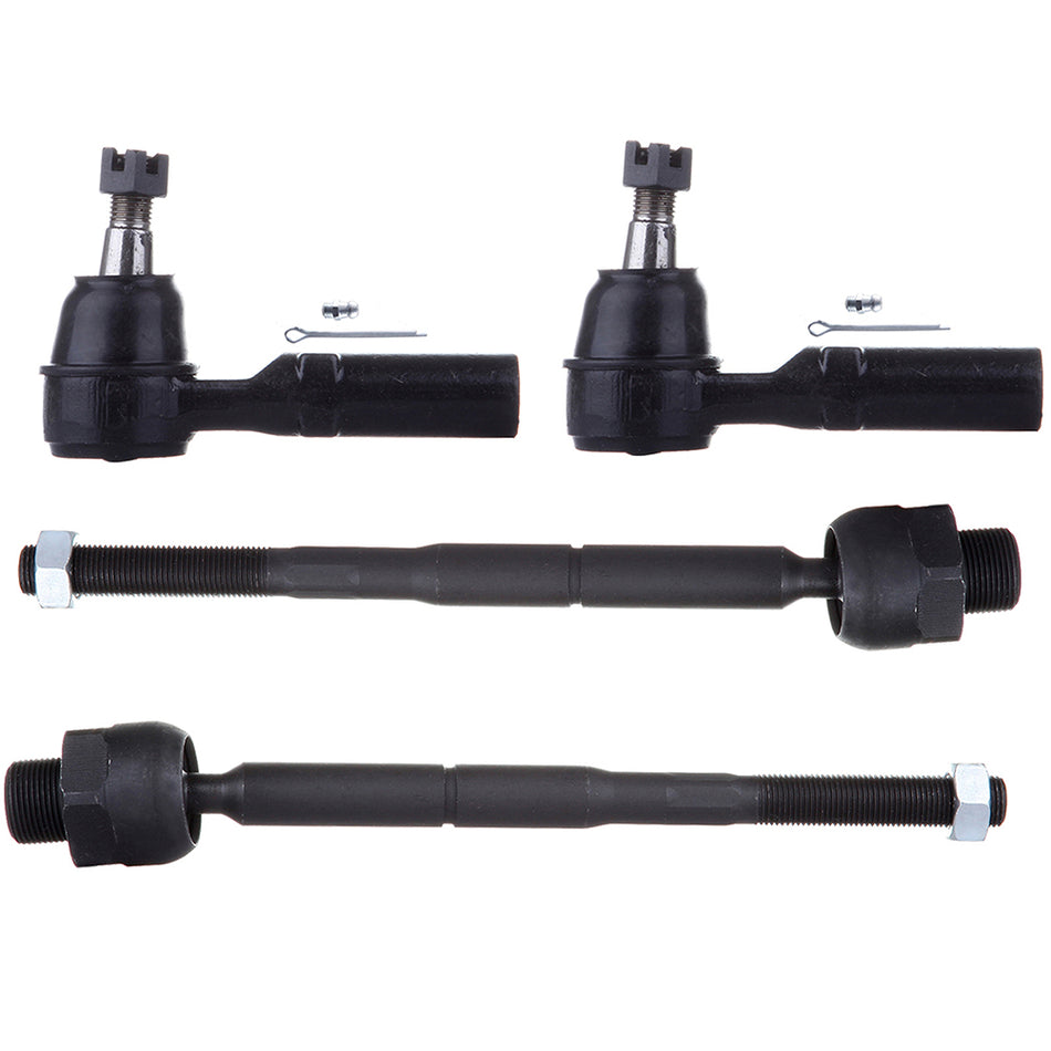 Front Steering Inner & Outer Tie Rod End Suspension For 2007-2009 Chrysler Aspen