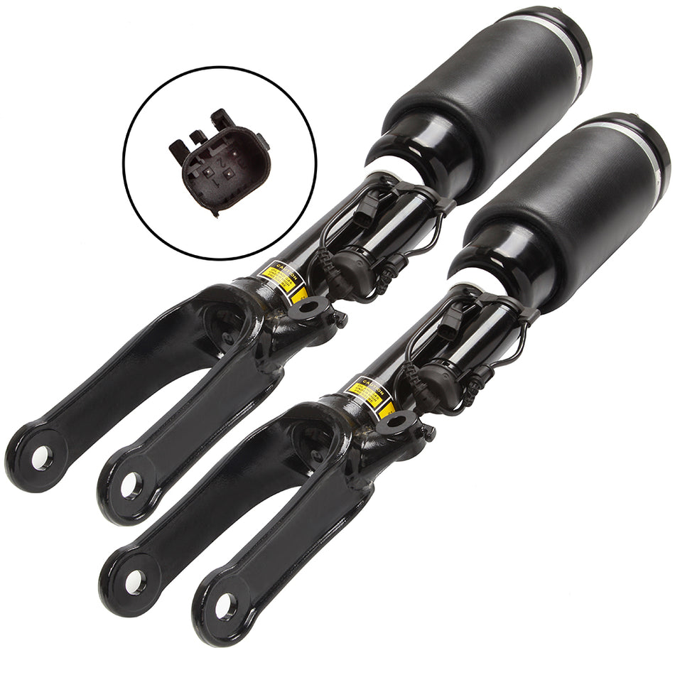 Pair Front Air Suspension Strut 251320301380 For Mercedes R320 R350 R550 R63 AMG