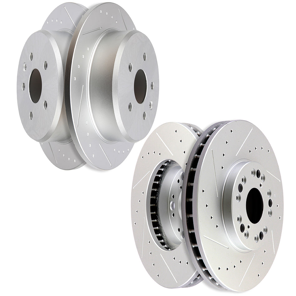 Brake Rotors For 98-05 Lexus GS300 01-05 Lexus IS300 Front Rear