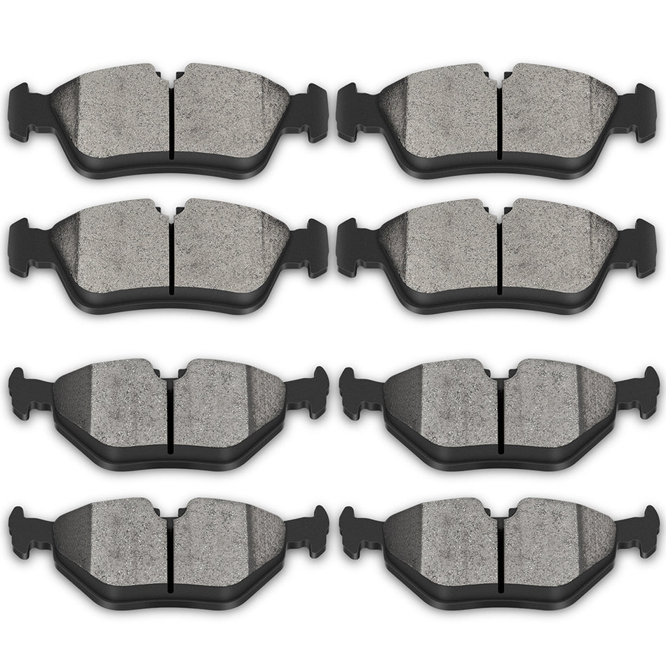 Front Rear Ceramic Brake Pads BMW 96-00 328i 92-95 325i