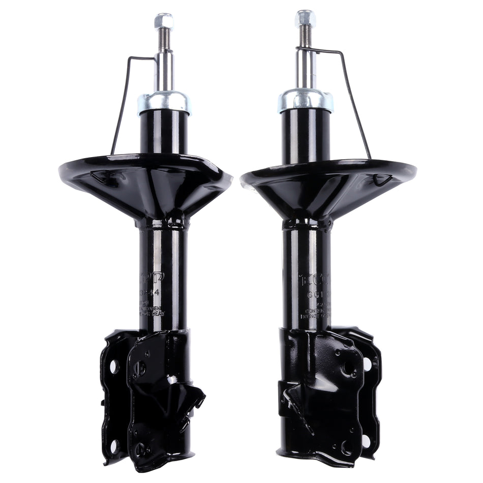 Front Pair Struts Shocks For 1997-2002 Mitsubishi Mirage Suspension Absorbers Kit Left Right