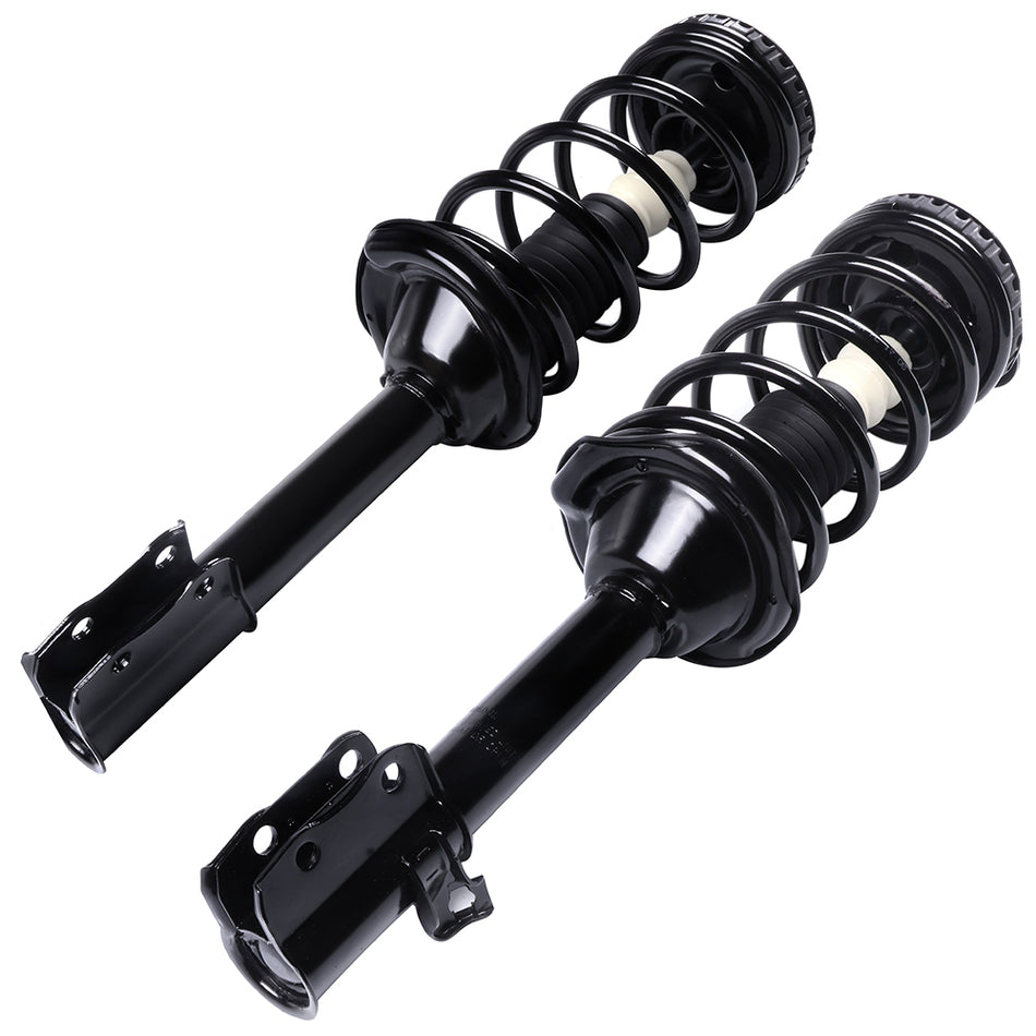 For 1998-2002 Subaru Forester 2PCS Rear Quick Complete Strut Shock w/Coil Spring