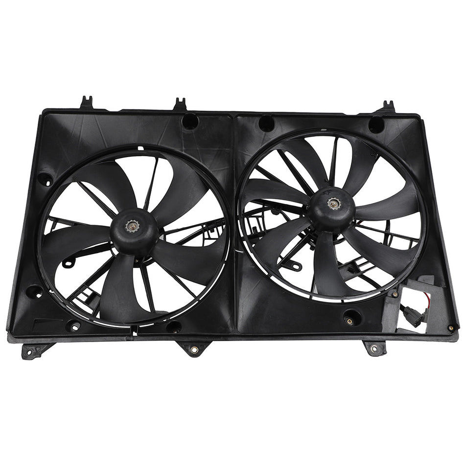 Radiator Condenser Cooling Fan Assembly For 2008 2009-2013 Toyota Highlander