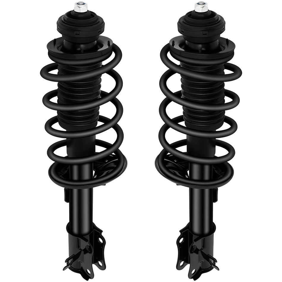 2 Front Quick-Strut Complete Shocks Springs Pair For 2004-2012 Chevrolet Aveo 2009-2010 Pontiac G3