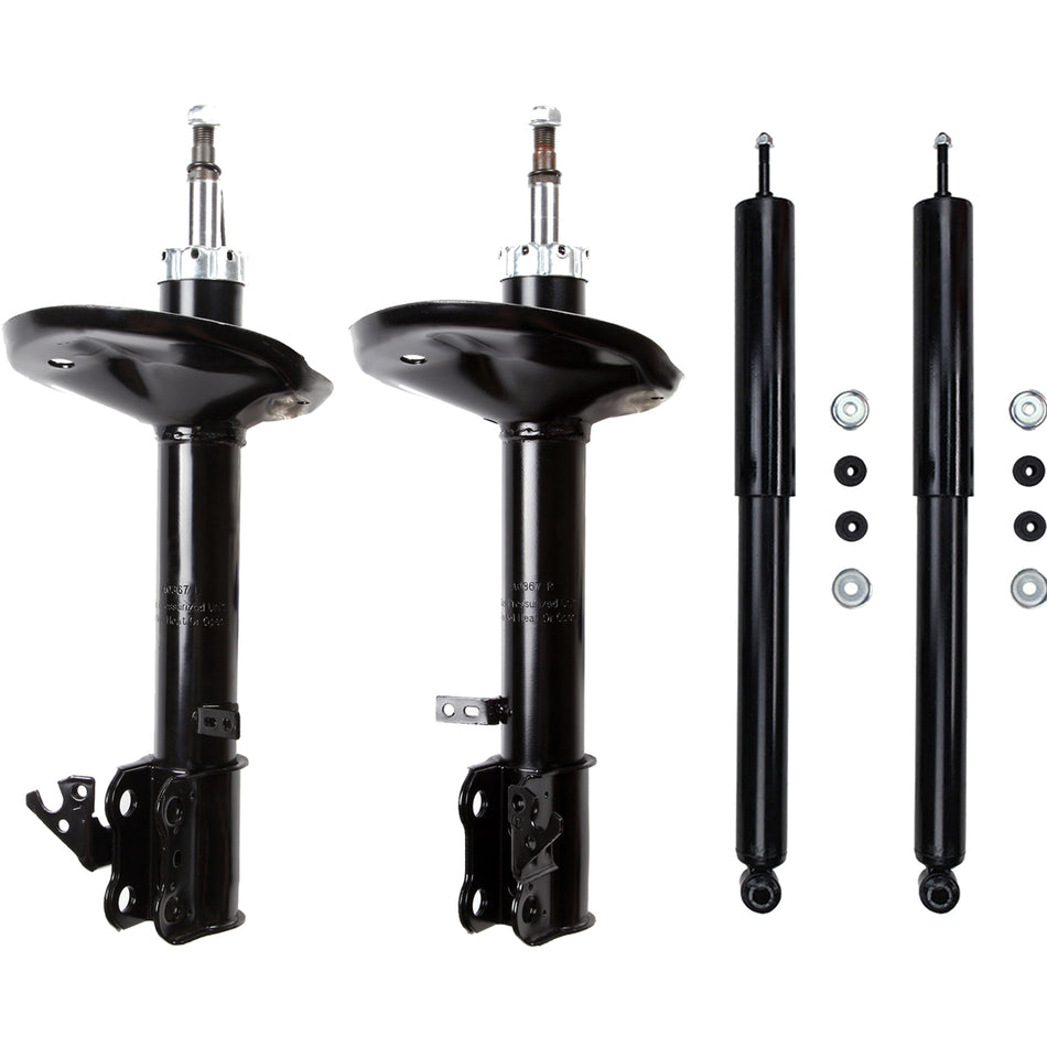 Front Rear Struts Shocks For 1996-2000 Toyota RAV4 Suspension Absorbers Kit Left Right