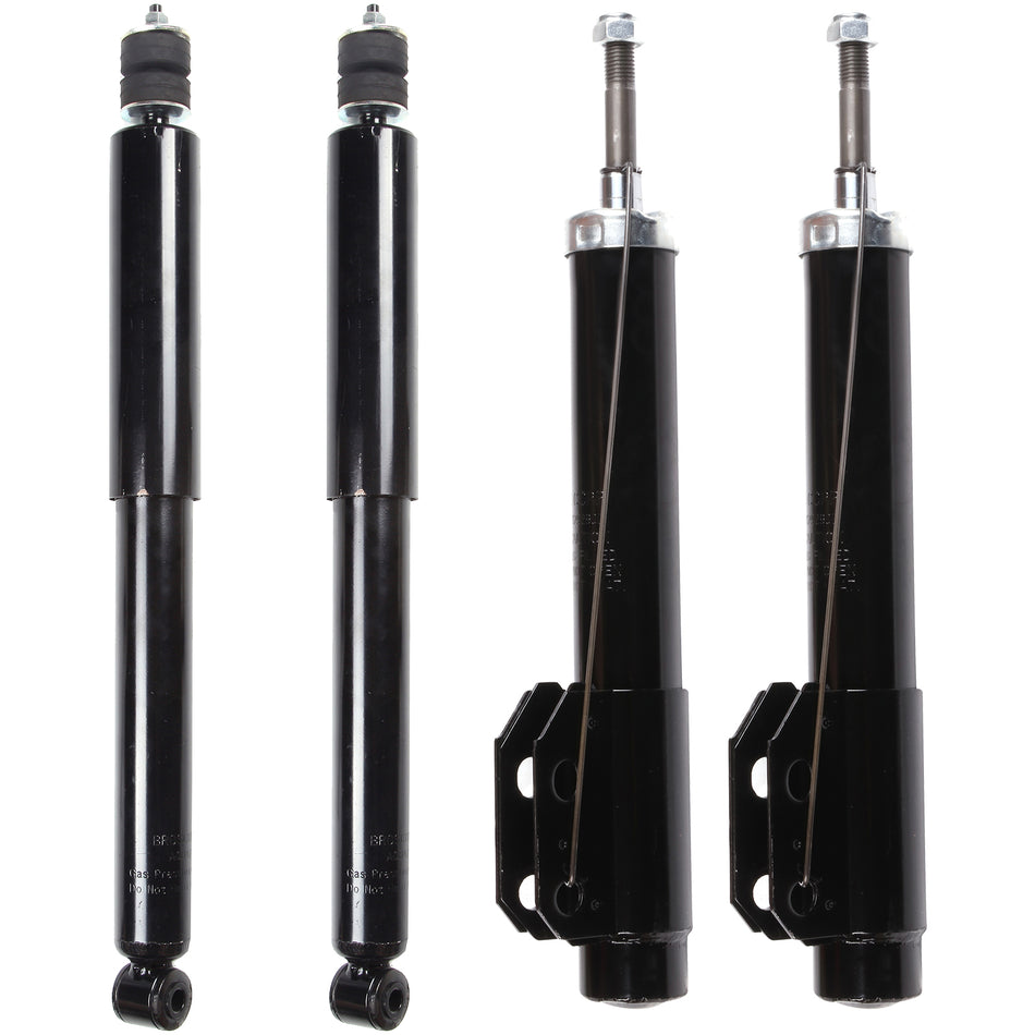 Front Rear Struts Shocks For 1987-1993 Ford Mustang Suspension Absorber Kit Left Right
