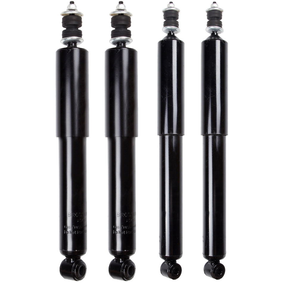 Front Rear Struts Shocks For 2003-2007 Ford E150 1992-2002 Ford E150 Econoline Left Right