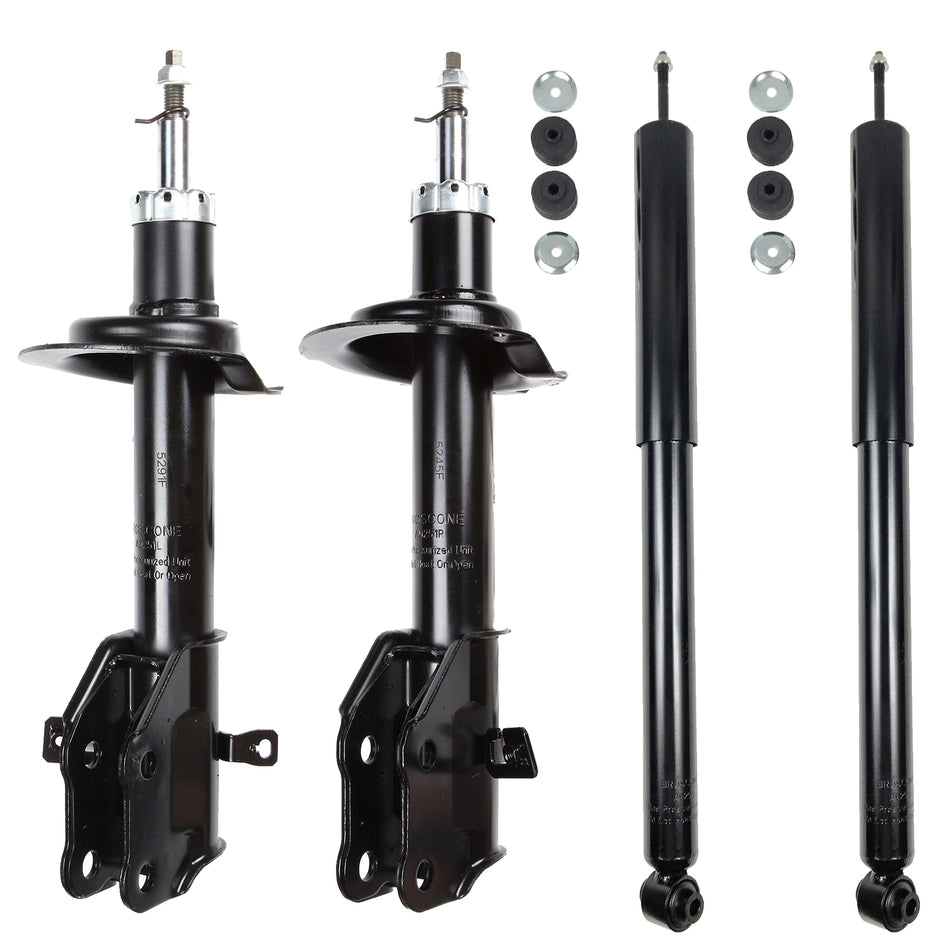 Front Rear Struts Shocks For 2007-2009 Lincoln MKX Ford Edge Left Right