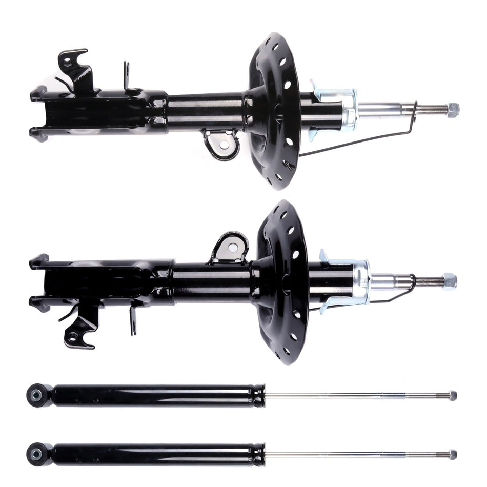 Front Rear Struts Shocks For 2009-2013 Honda Fit Suspension Absorbers Kit Left Right