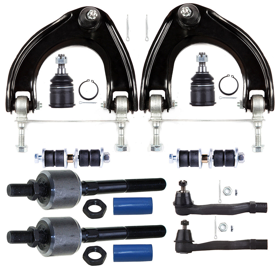 10 Piece Front Suspension Kit For 1988-1991 Honda Civic/Crx 1 Year Warranty