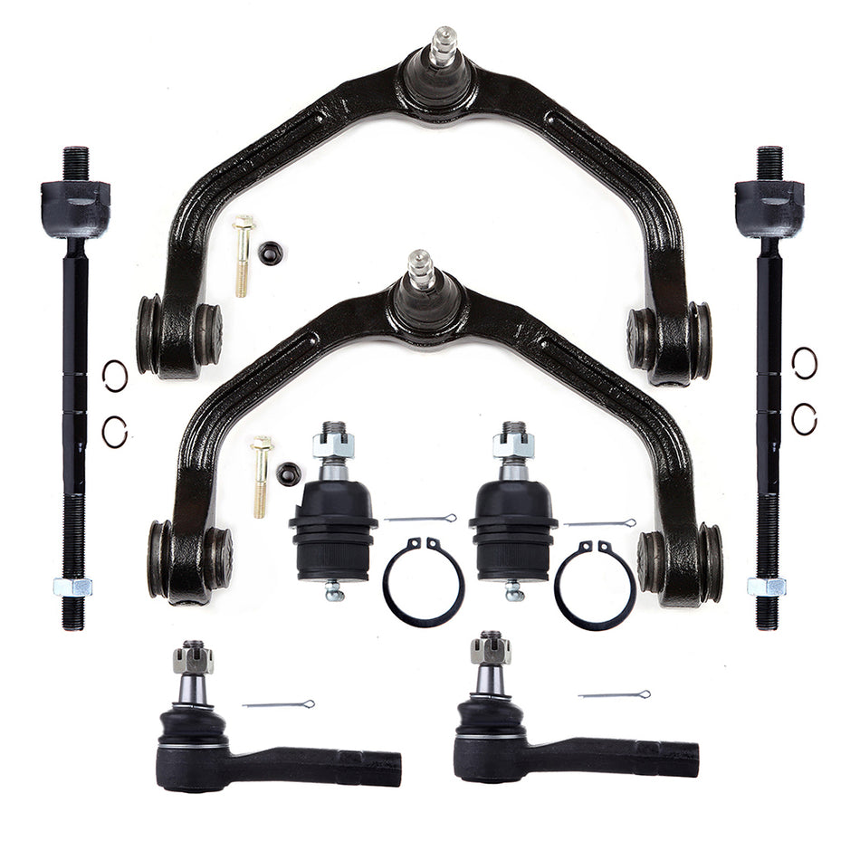 Front Control Arm Ball Joint Tie Rod For 98-11 Ford Ranger 98-01 Mazda B2500 8Pcs