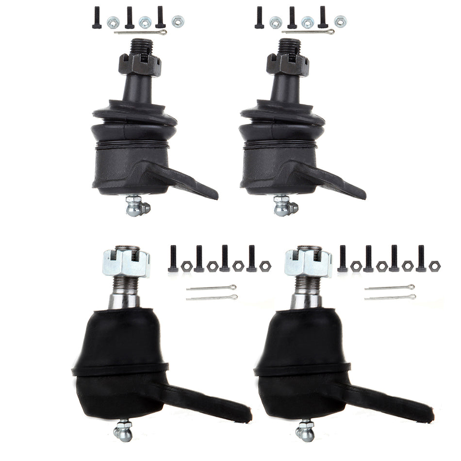 4pcs Front Upper Lower Ball Joints Suspension Kit For 1997-1999 DODGE DAKOTA 2WD