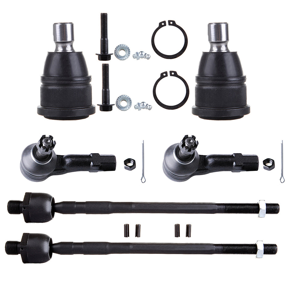 Fits 1993-1997 Frod Probe 4x Inner Outer Tie Rods 2x Lower Ball Joints Kit